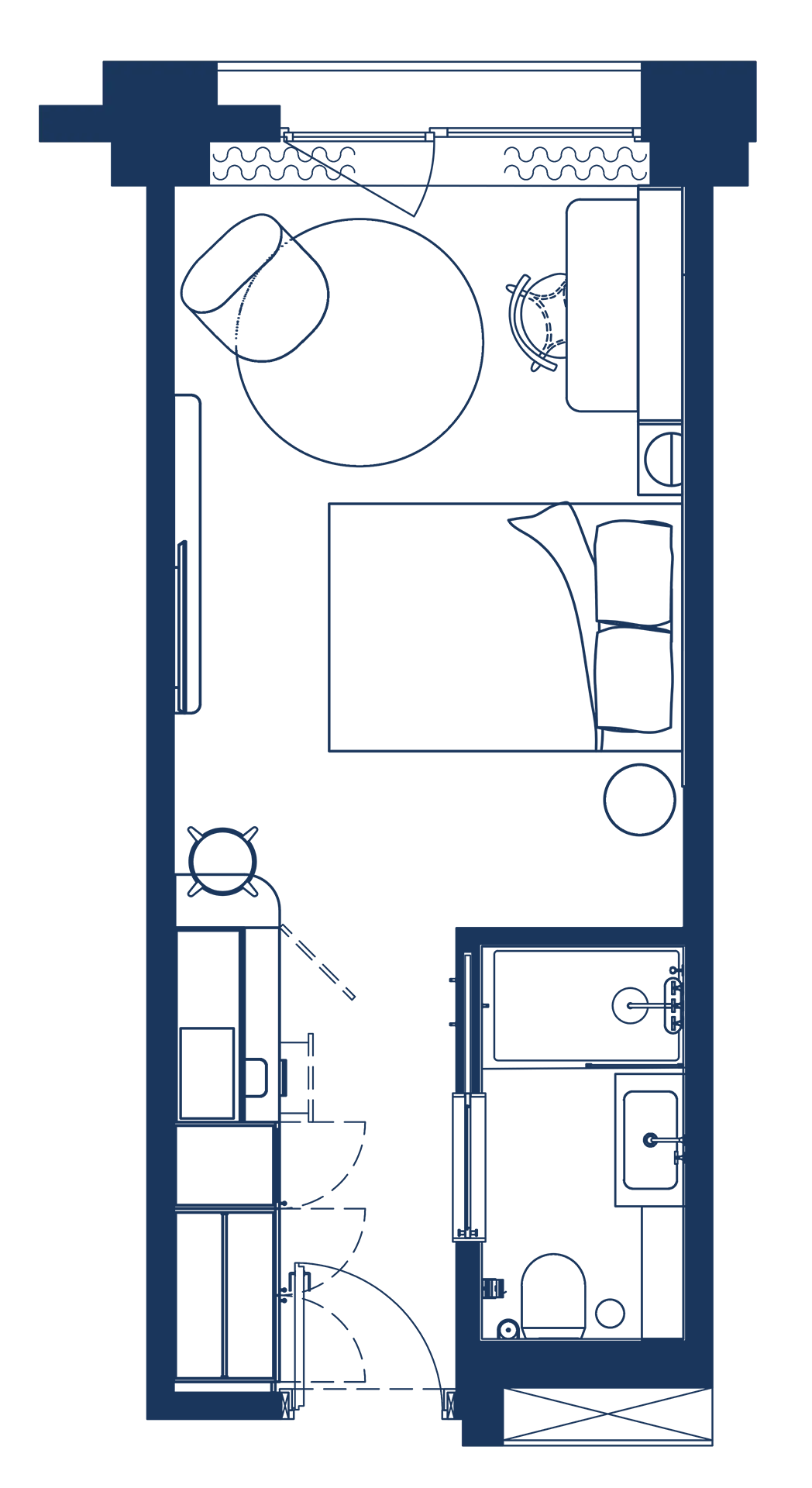 Plano Studio Coliving La Fabrica &Co