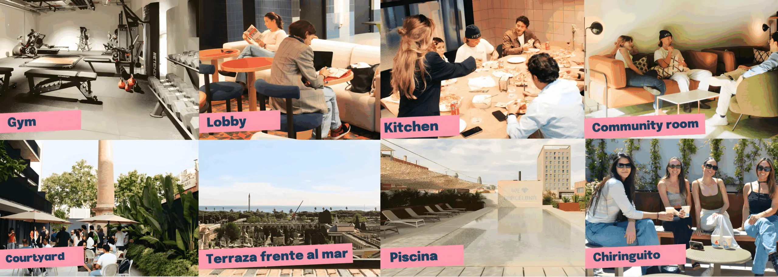 La fabrica community spaces