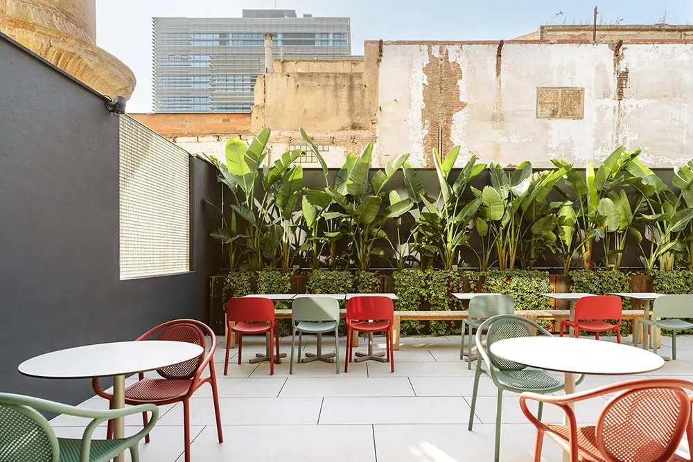 La fabrica terraza interior